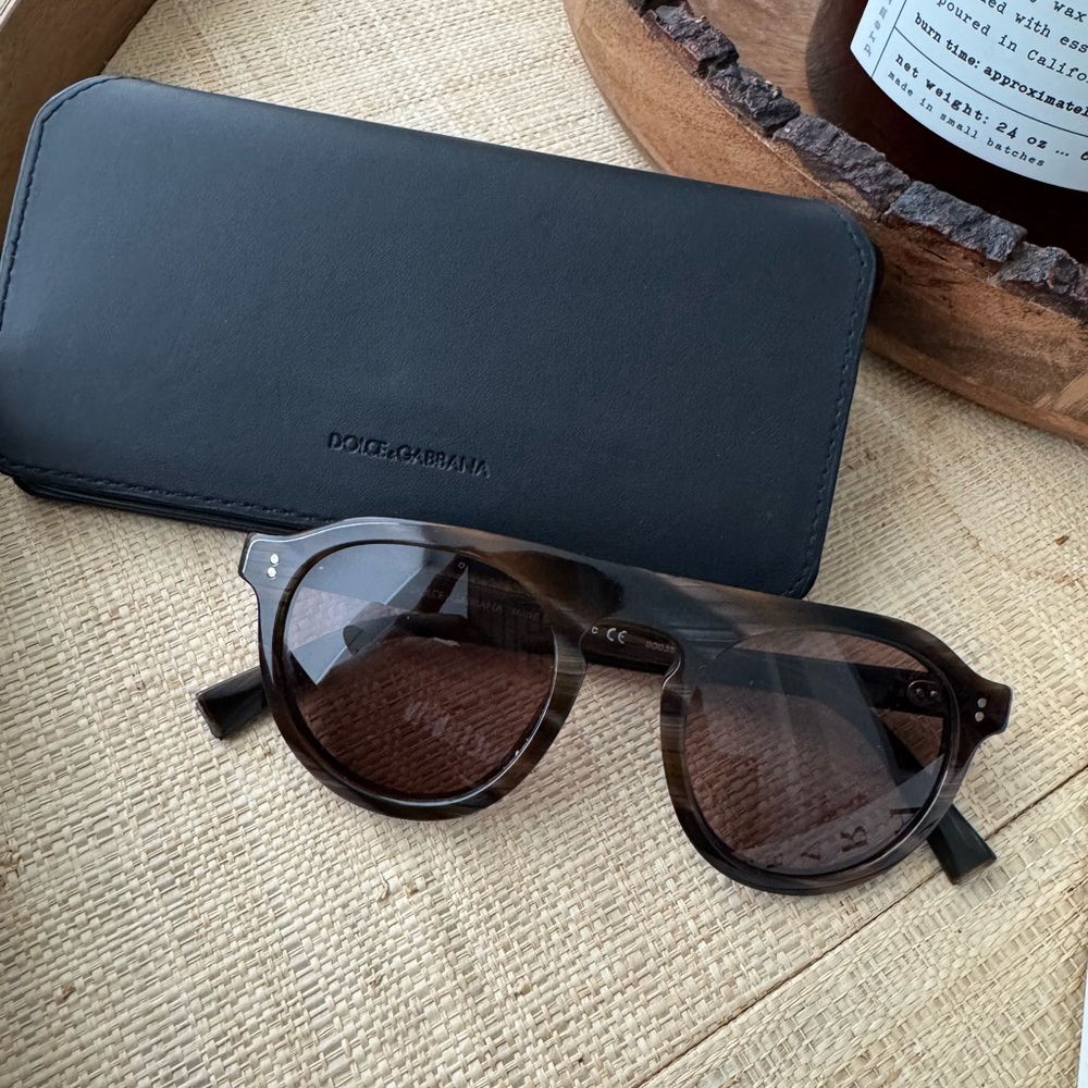 Dolce & Gabbana Tortoise Shell Sunglasses